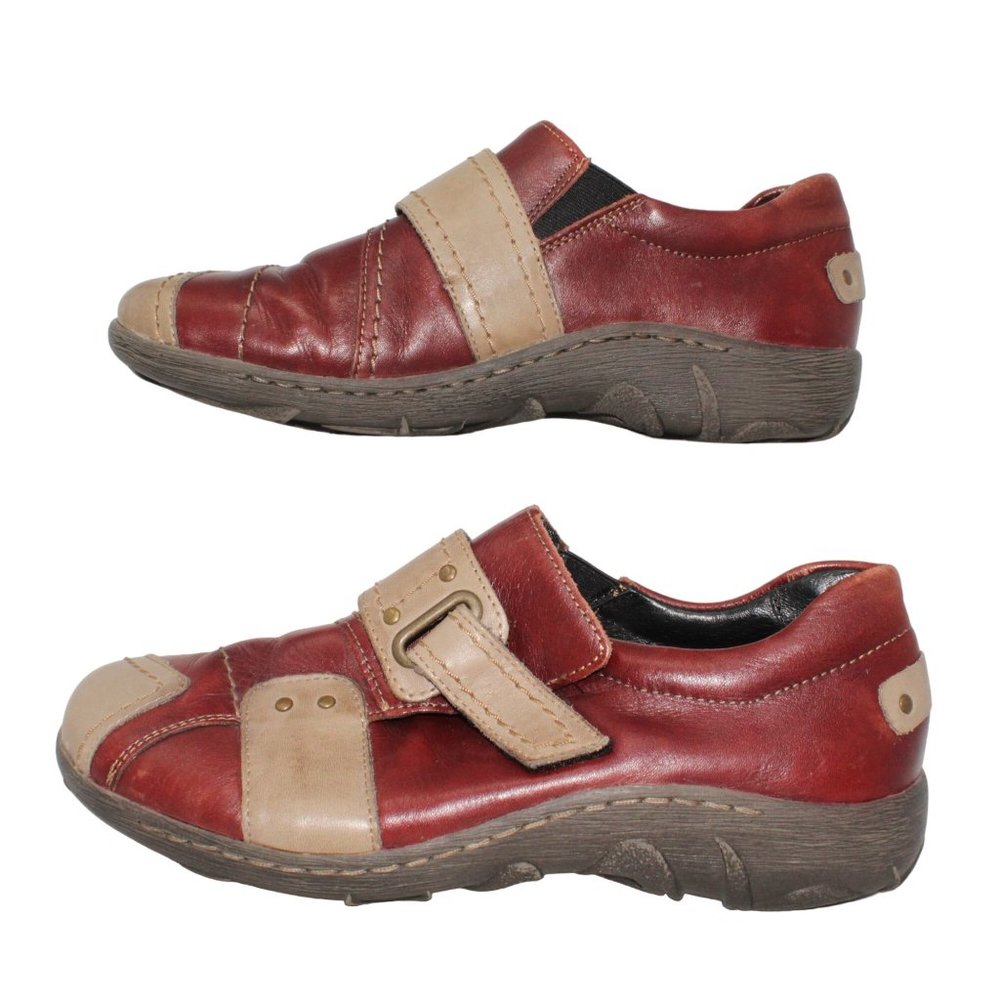 Remonde Dorndorf EUR 37 US 6.5M Multicolored Leather Easy Pull On Loafer Shoes - Picture 7 of 11